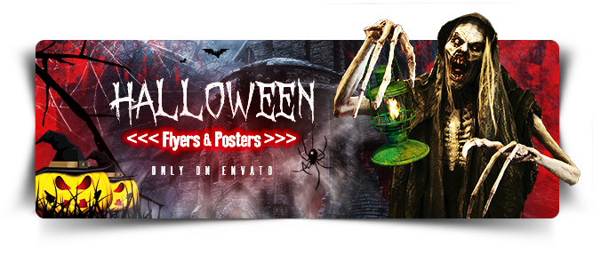 Halloween Party Flyer Template - 4