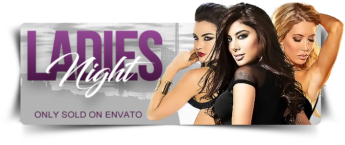 Ladies Night Club Flyer Template - 2